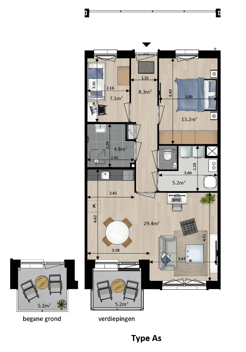 Petronella van Saxenstraat fase 2 – Appartementen